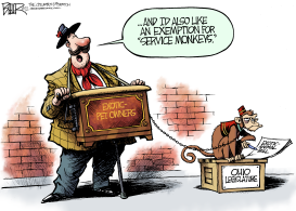 LOCAL OH - MONKEY BUSINESS by Nate Beeler