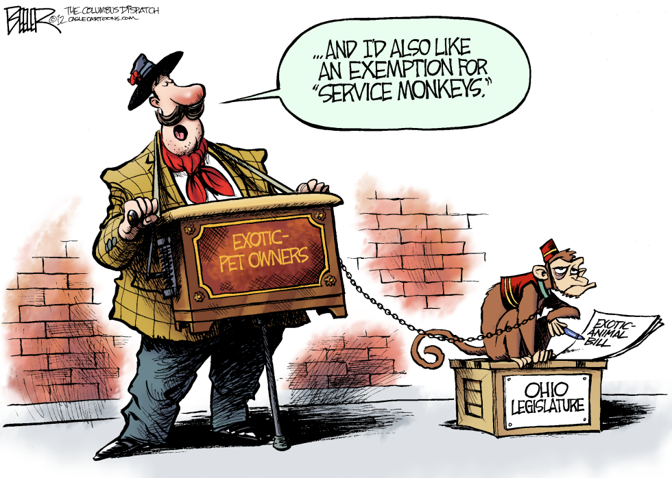  LOCAL OH - MONKEY BUSINESS by Nate Beeler