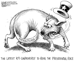 K9 CONTROVERSIES by Adam Zyglis