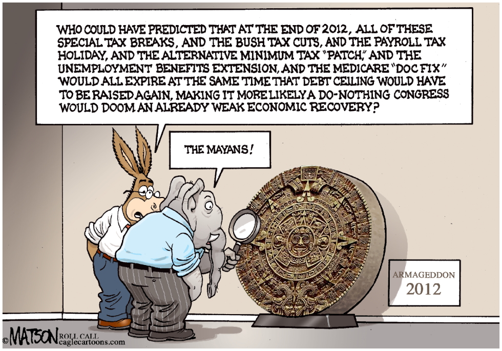  MAYAN CALENDAR PREDICTS 2012 TAXARMAGEDDON by RJ Matson