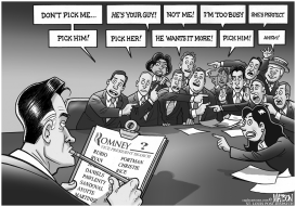 ROMNEY VP PICKS by RJ Matson