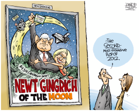 GINGRICH FLOPS by John Cole