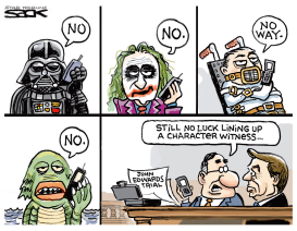 JOHN EDWARDS TRIAL by Steve Sack