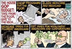 GOP BUDGET FROM POOR TO RICH by Wolverton