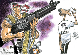 RAMBO ROMNEY by Pat Bagley