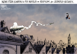 LONDON MISSILES by Nate Beeler