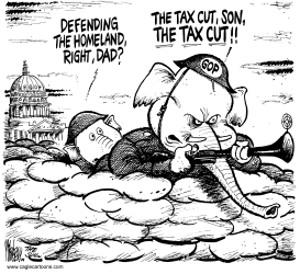 TAX CUT DEFENSE by Mike Lane