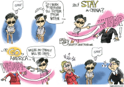 CHINA DIPLOMACY FAIL by Pat Bagley