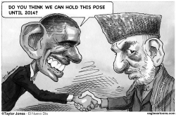 OBAMA AND KARZAI AGREE by Taylor Jones