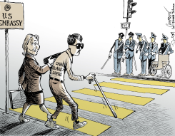 CHEN GUANGCHENG by Patrick Chappatte