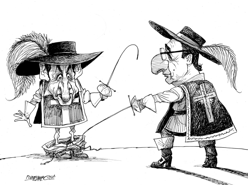  TWO MUSKETEERS by Petar Pismestrovic