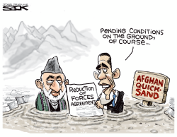 AFGHAN QUICKSAND by Steve Sack