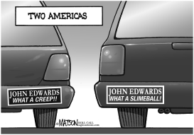 JOHN EDWARDS AND THE TWO AMERICAS by RJ Matson