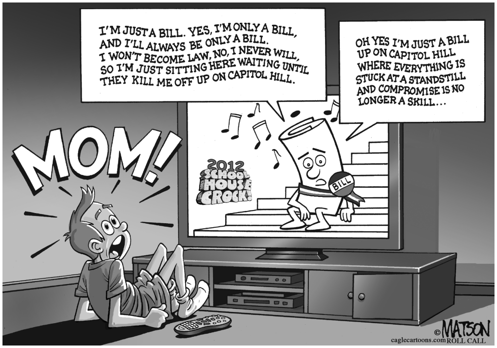  HOW A BILL STAYS A BILL by RJ Matson