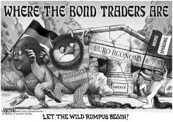 WHERE THE BOND TRADERS ARE by RJ Matson