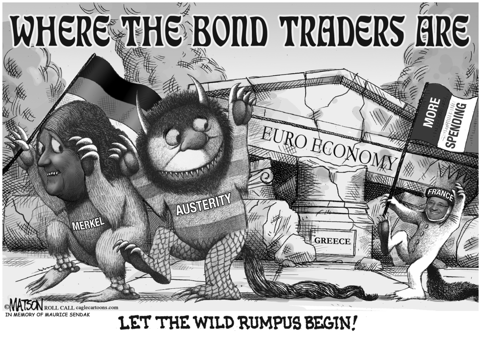  WHERE THE BOND TRADERS ARE by RJ Matson