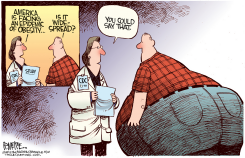 OBESITY EPIDEMIC by Rick McKee