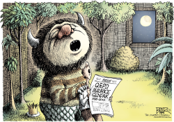 DUELO POR MAURICE SENDAK by Nate Beeler