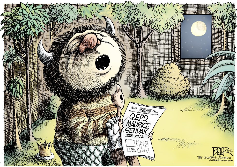  DUELO POR MAURICE SENDAK by Nate Beeler