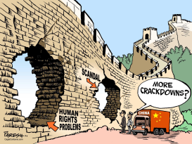 CHINA WALL HOLES by Paresh Nath