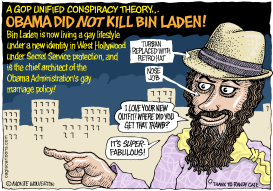 GAY OSAMA IS ALIVE by Wolverton