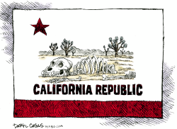 CALIFORNIA DROUGHT by Daryl Cagle