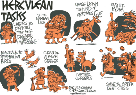 GREEK MYTHS by Pat Bagley