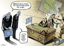 NOT GETTING BETTER IN GREECE by Patrick Chappatte