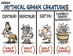 GREEK CREATURES by Steve Sack