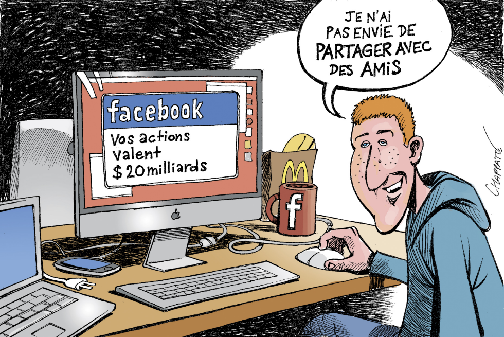  FACEBOOK IPO by Patrick Chappatte