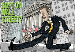 OBAMA SOFT ON WALL STREET by Wolverton