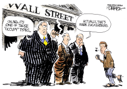 ZUCKERBERG ON WALL STREET by Jeff Koterba