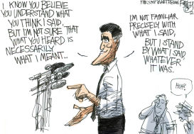 ROMNEY MITTSPEAKS by Pat Bagley