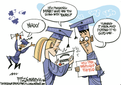 GRADS OF 2012 by David Fitzsimmons