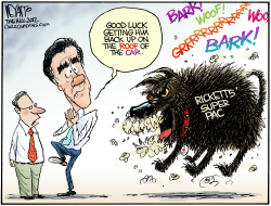 MITT'S OTHER DOG  by Christopher Weyant