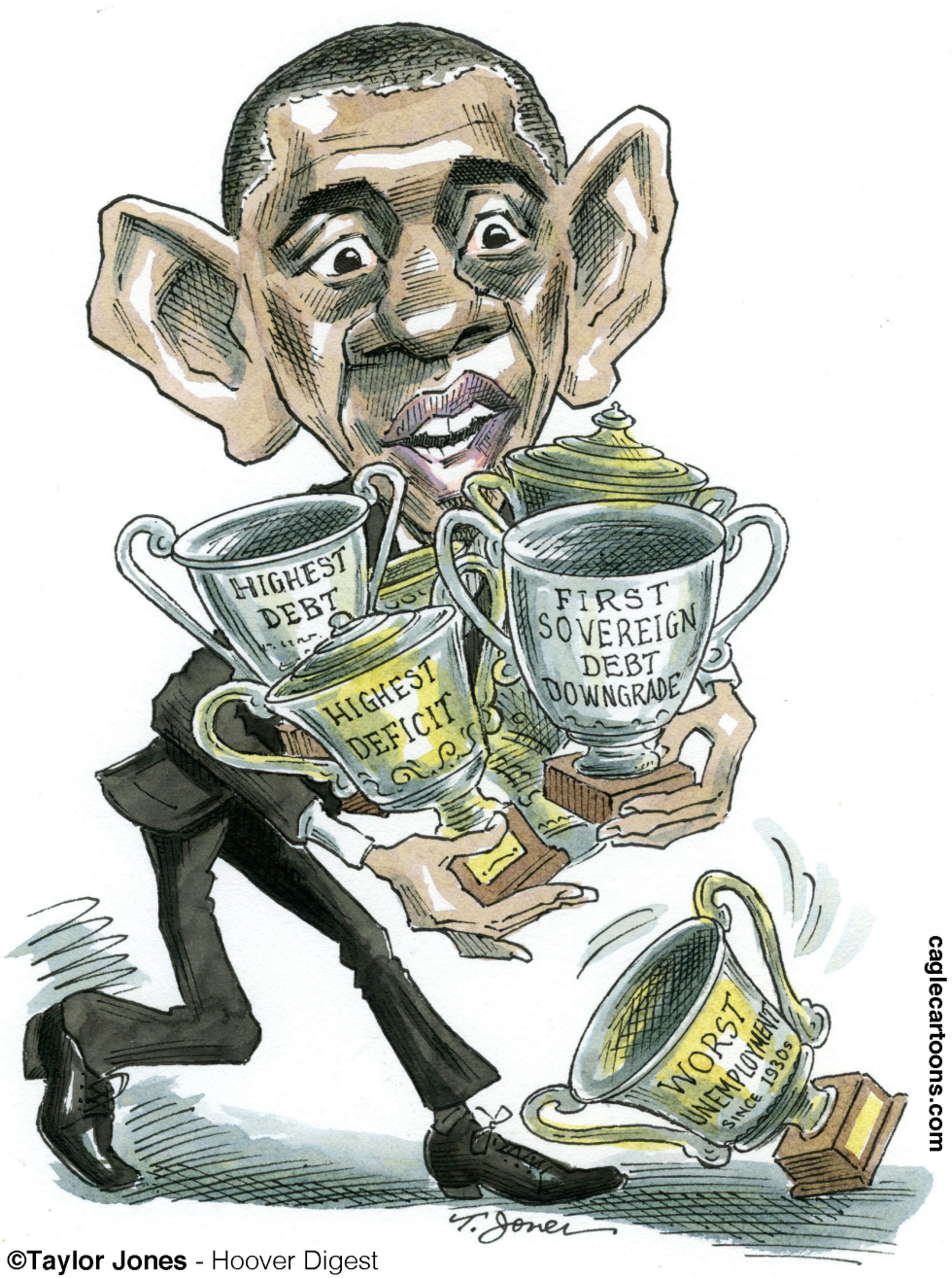  OBAMA - SO MANY AWARDS  by Taylor Jones