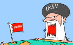 IRAN  BAHRAIN by Emad Hajjaj