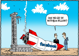 FACEBOOK IPO by Bob Englehart