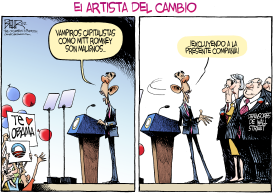 OBAMA EL ARTISTA DEL CAMBIO by Nate Beeler