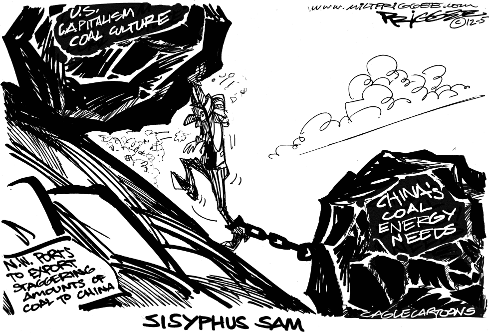  SISYPHUS SAM by Milt Priggee