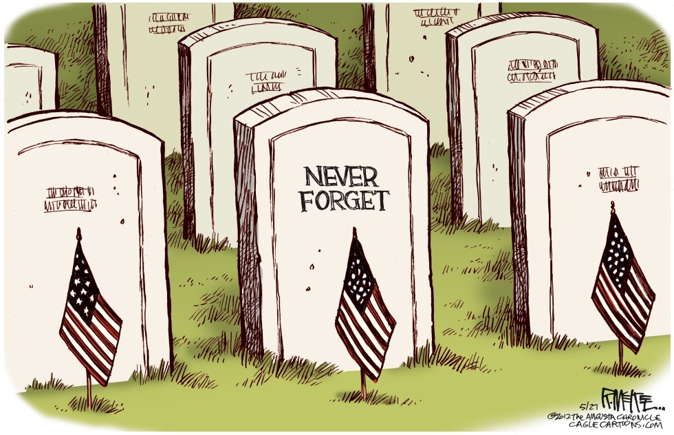  NEVER FORGET by Rick McKee