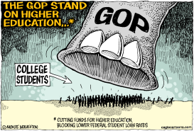 GOP STAND ON HIGHER EDUCATION by Wolverton