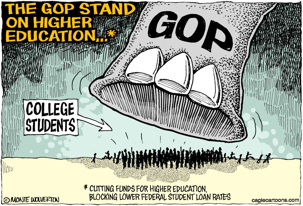  GOP STAND ON HIGHER EDUCATION by Wolverton