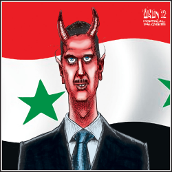 ASSAD OF SYRIA by Aislin