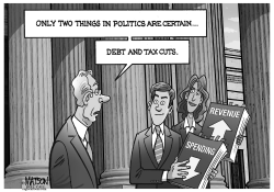 DEBT AND TAX CUTS by RJ Matson