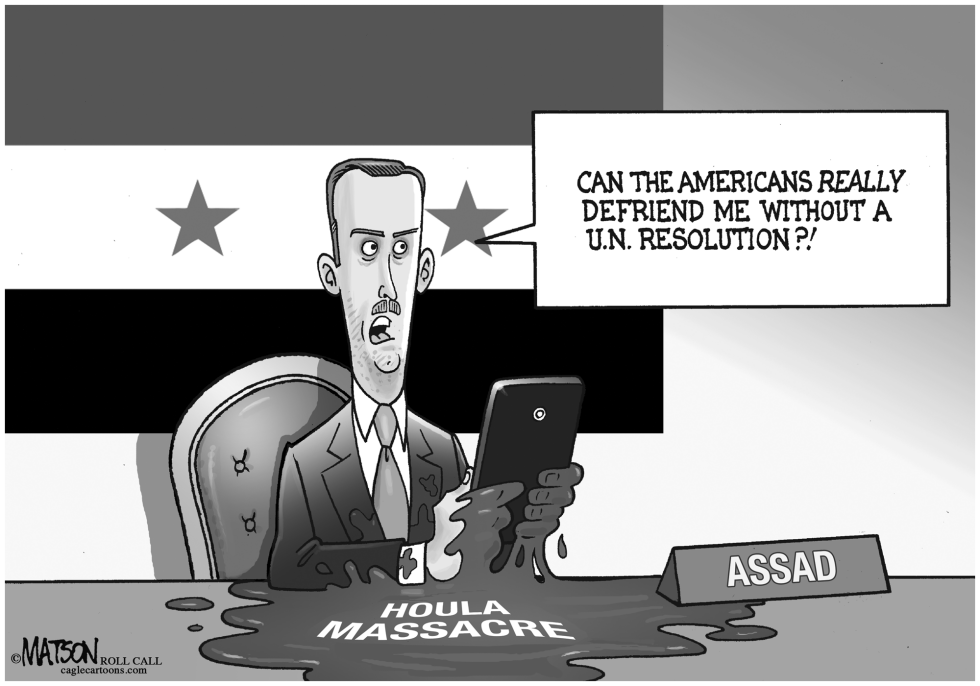  US DEFRIENDS BASHAR ASSAD by RJ Matson