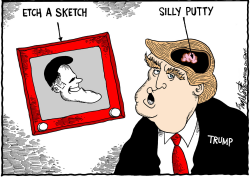 DONALD TRUMP by Bob Englehart