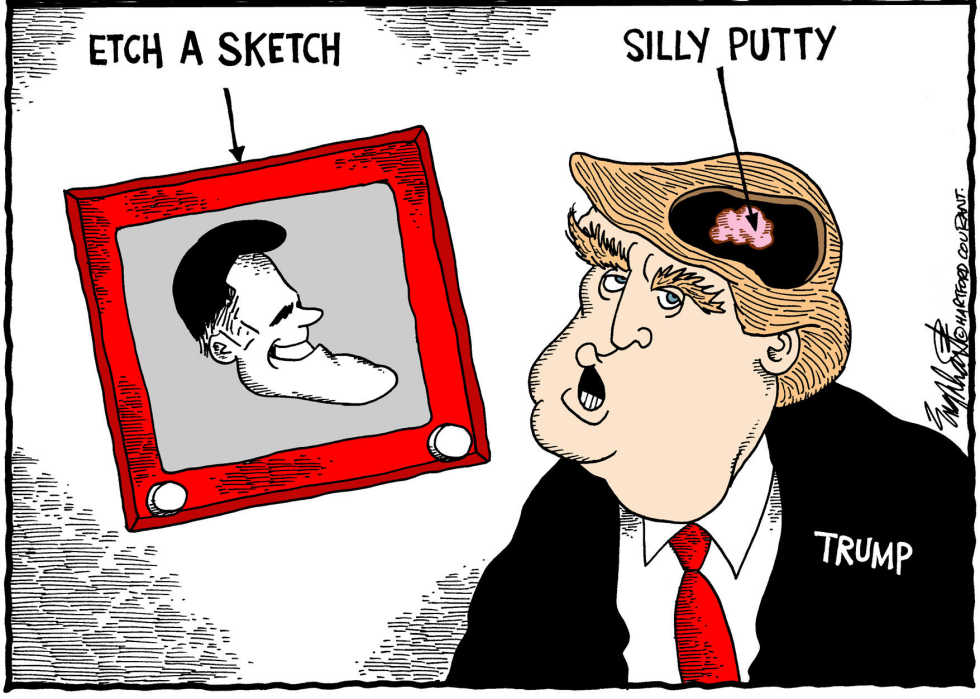  DONALD TRUMP by Bob Englehart