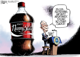 BLOOMBERG SODA BAN by Nate Beeler