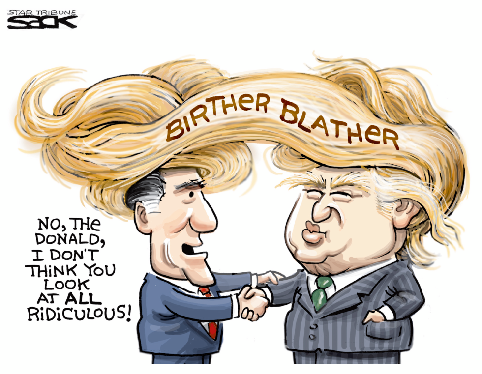  BIRTHER BLATHER by Steve Sack